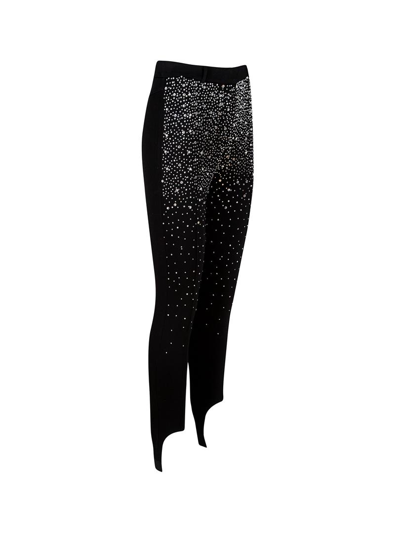 BALLA Compressive Crystal Stirrup Leggings