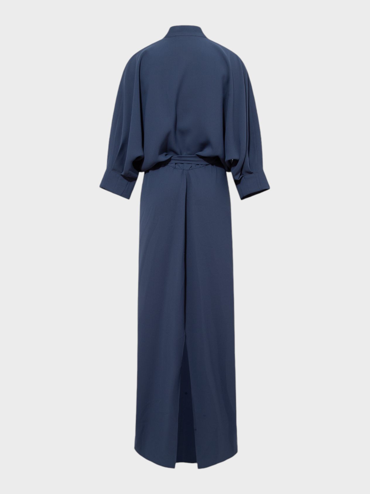 V-Neck Gathered Hem Dress with Elastic Dress Modelleri