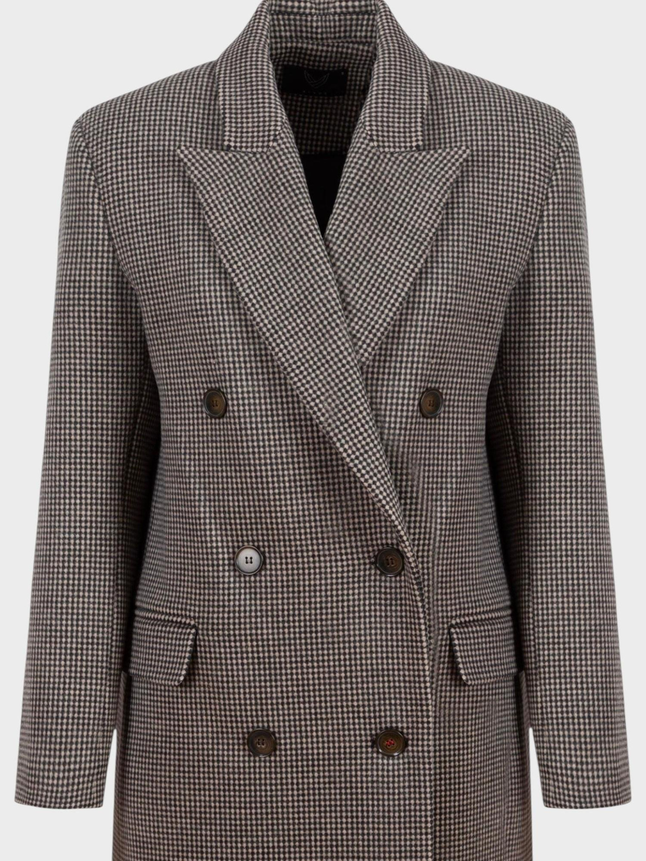 Padded Long Coat - Brown Coat & Tench Coat Modelleri