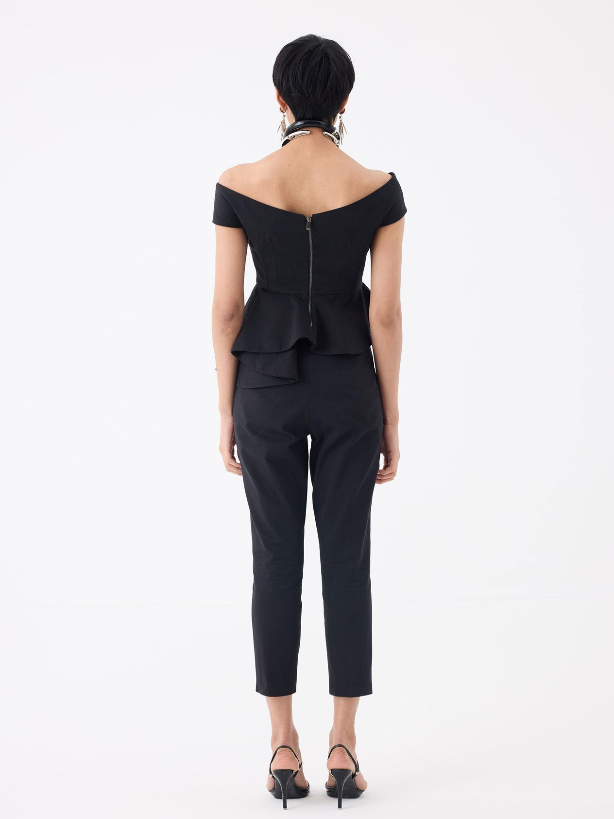 Yüksek Belli Nervür Dikişli Sigara Paça Pantolon Trousers Modelleri