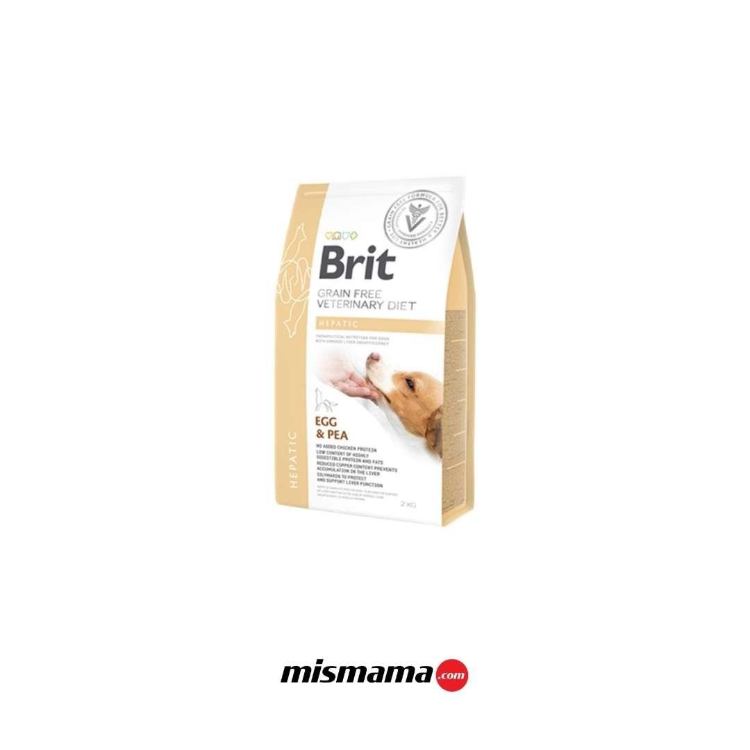 Brit Veterinary Diet Kronik Karaciğer Yetmezliği Rahatsızlığı Olan Köpekler İçin, Tahılsız, Yumurtalı Ve Bezelyeli Kuru Mama 2 kg