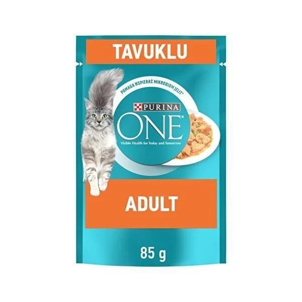 Purina One Yetişkin Tavuklu Yaş Kedi Maması 85 g