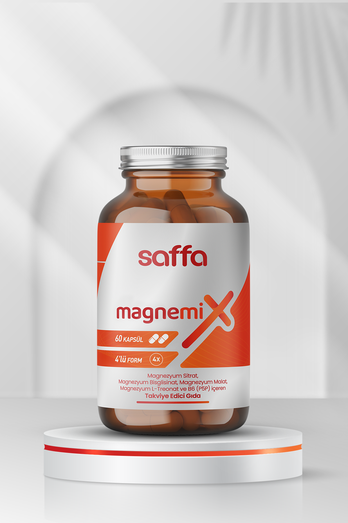 SAFFA NATURALSAFFA MAGNEMİX 60 KAPSÜL