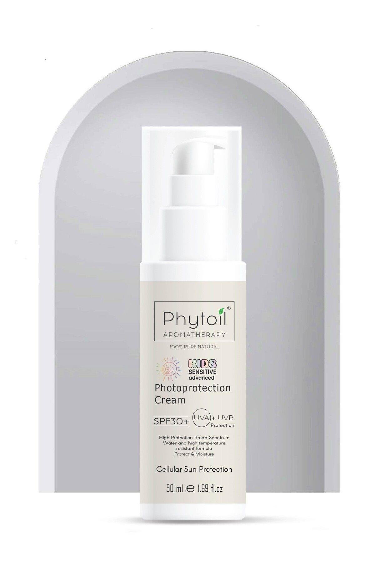 PhytoilOrganik Kolajen Onarıcı Güneş Kremi 50ml Kids Sensitive Advanced Photoprotection Spf30