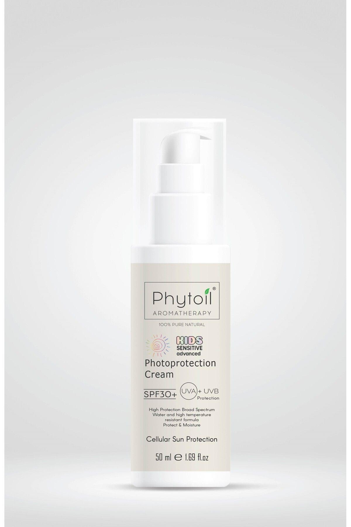 PhytoilOrganik Kolajen Onarıcı Güneş Kremi 50ml Kids Sensitive Advanced Photoprotection Spf30