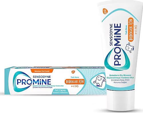 Sensodyne Promine Baby 0-2 Yaş Arası Diş Macunu 50 ml