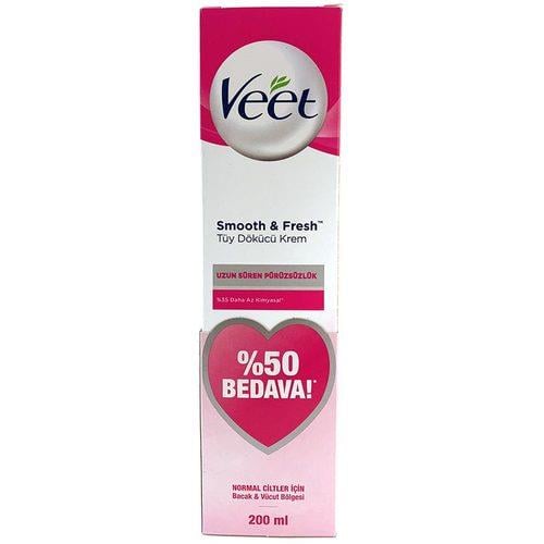 VeetVeet Smooth   Fresh Normal Cilt Tüy Dökücü Krem 200 ml - %50 BedavaVeet Smooth   Fresh Normal Cilt Tüy Dökücü Krem 200 ml - %50 Bedava Fiyatı ve Özellikleri | Mutlufiyatlar