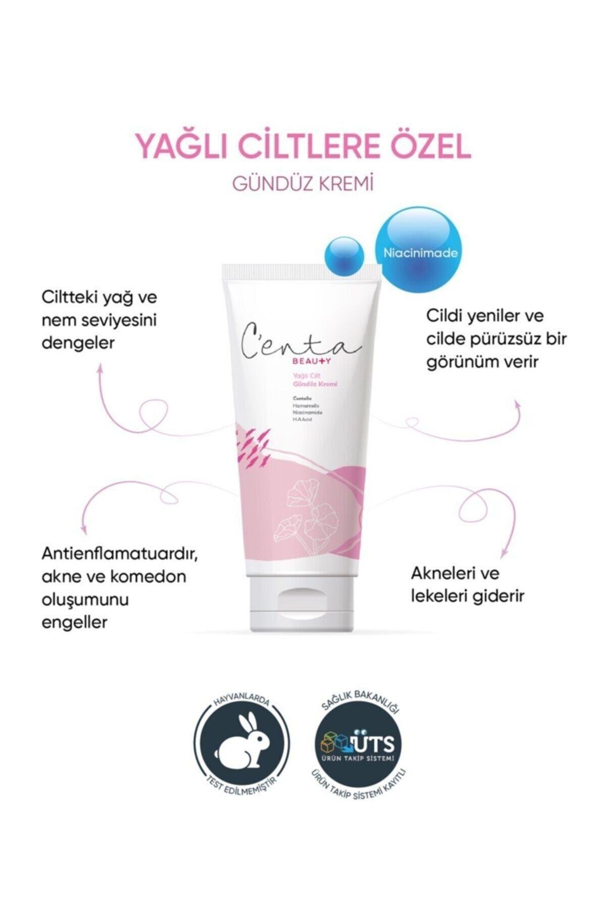 Centa Beauty Yağlı Cilt Gündüz Kremi 50 ml
