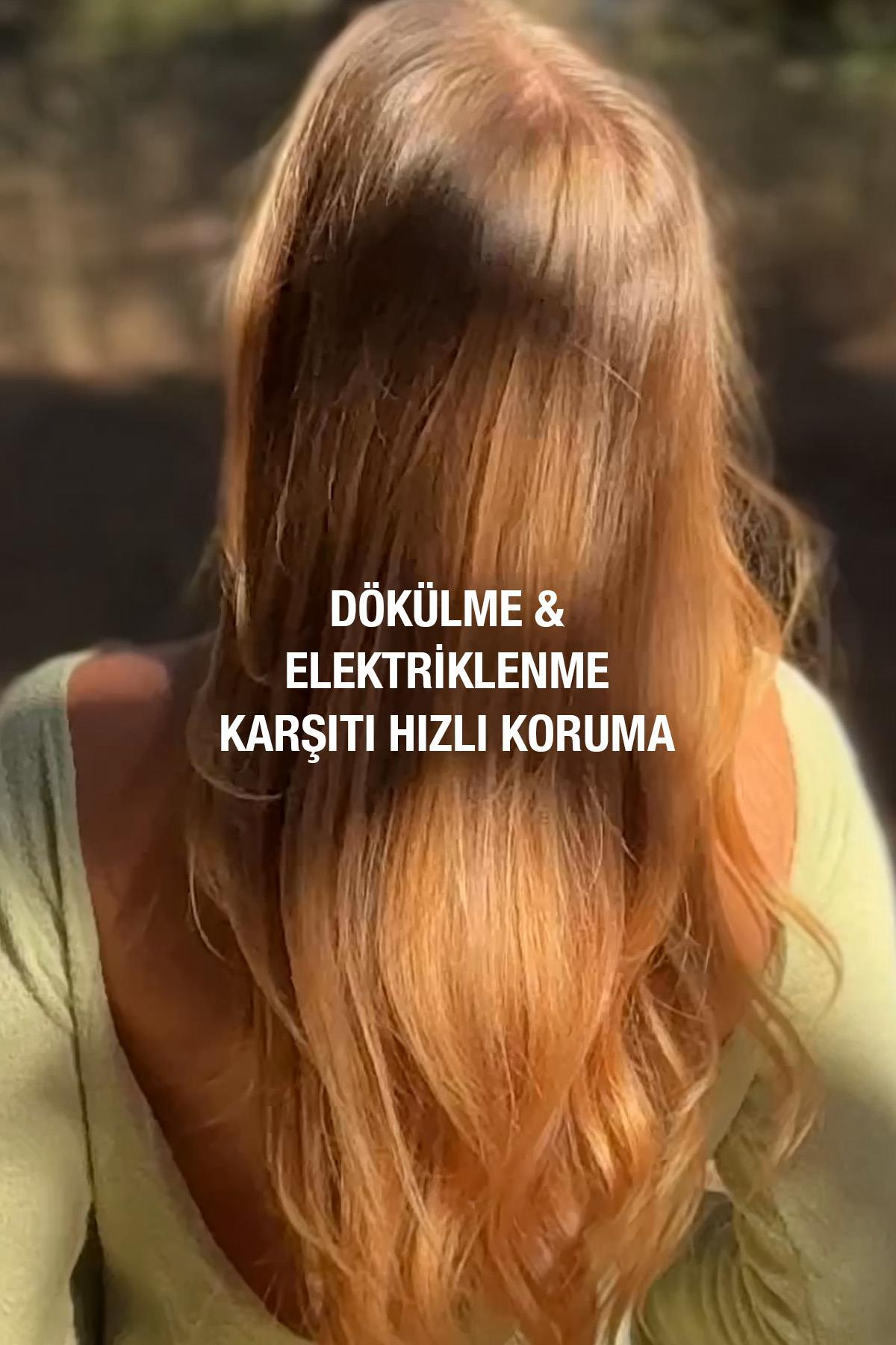 2'li Vegan Saç Spreyi & Saç Serumu, 7 Doğal Aktif, Keratin ve Kolajen İçerikli, Saç Kökü Bakım Seti