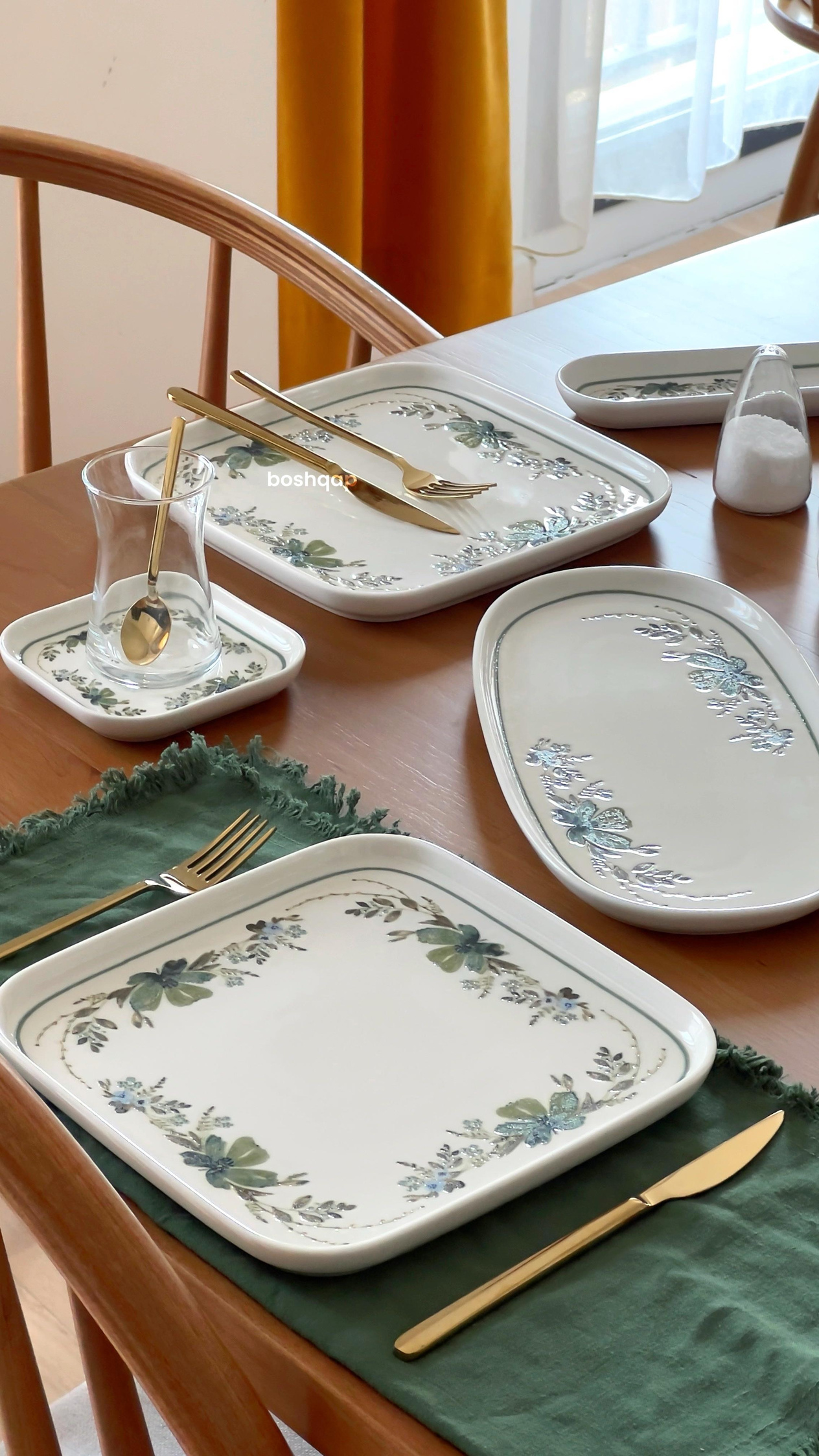 Spring 6 Kişilik 29 Parça Porselen Kahvaltı Takımı