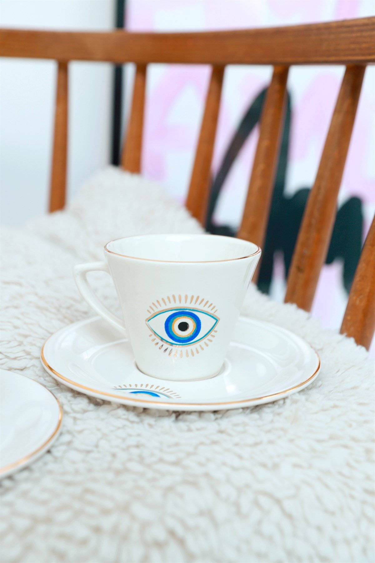 Kaylee 6 Kişilik Çay ve Nescafe Fincan Takımı
