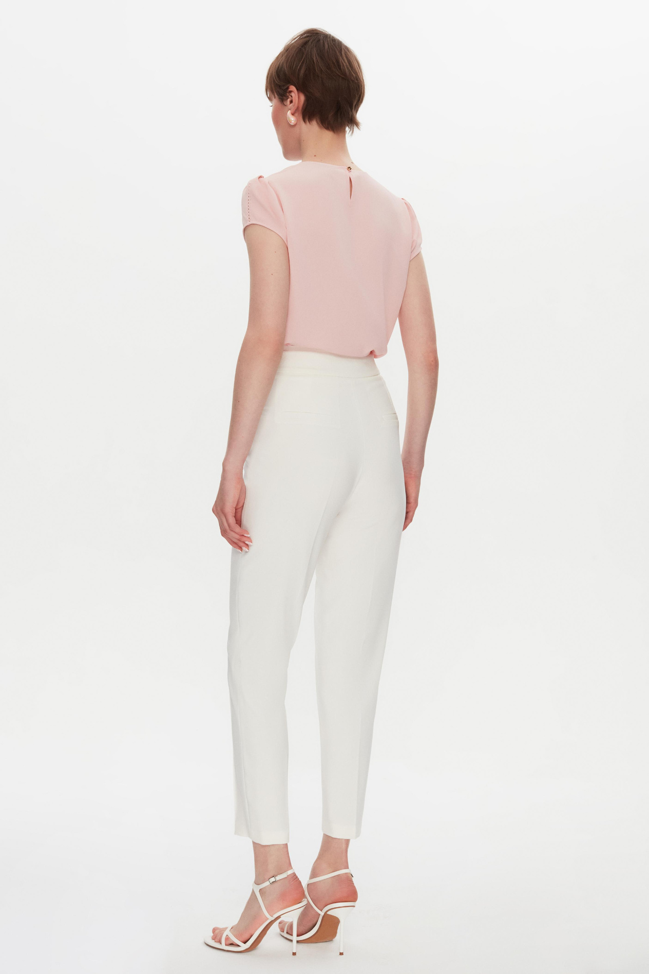BEL DETAYLI SLIM FIT PANTOLON