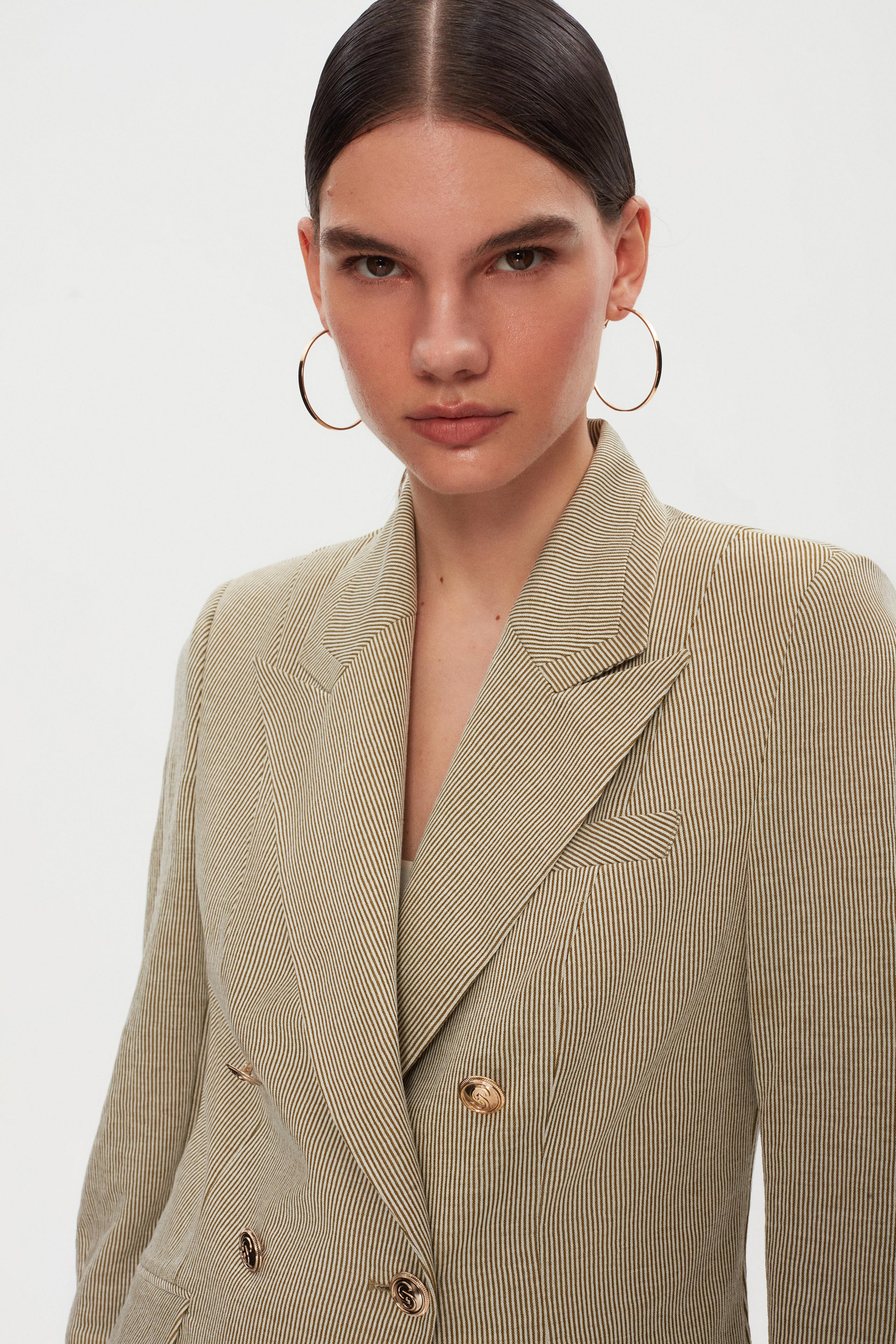 BLAZER DÜĞMELİ CEKET ŞORT KOMBİN