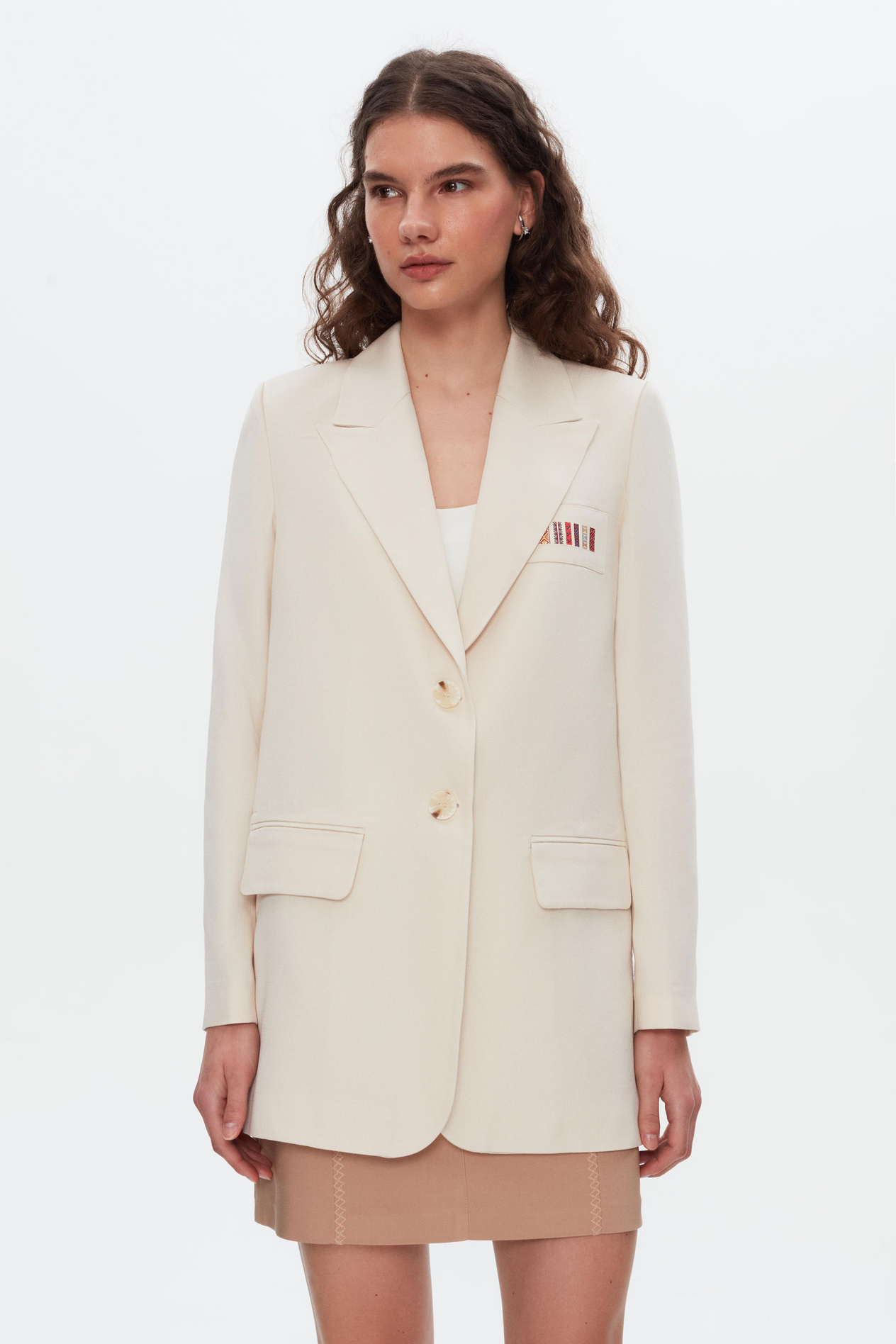 CEP İŞLEMELİ BLAZER CEKET