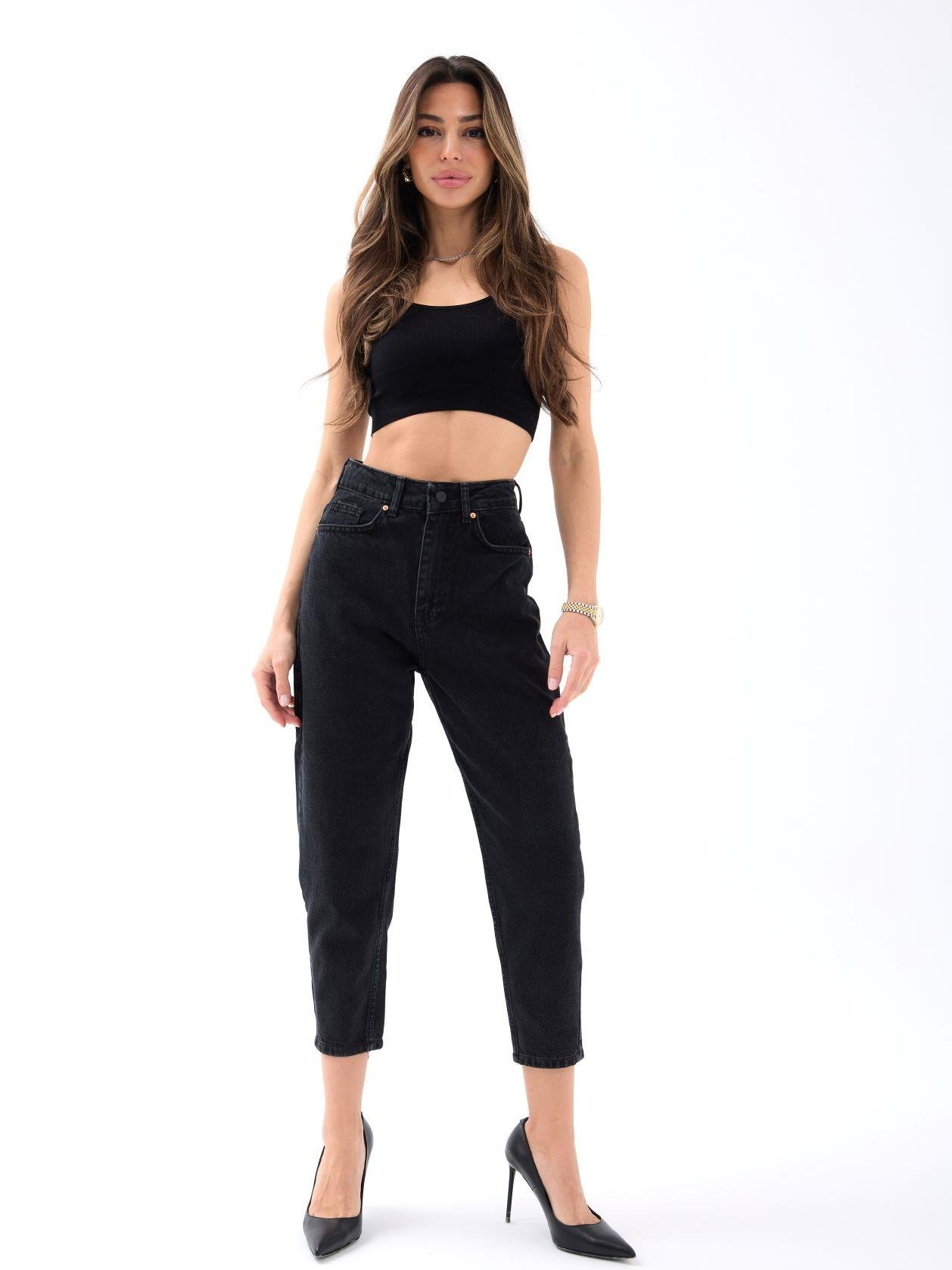 6039 KOT PANTOLON-SİYAH