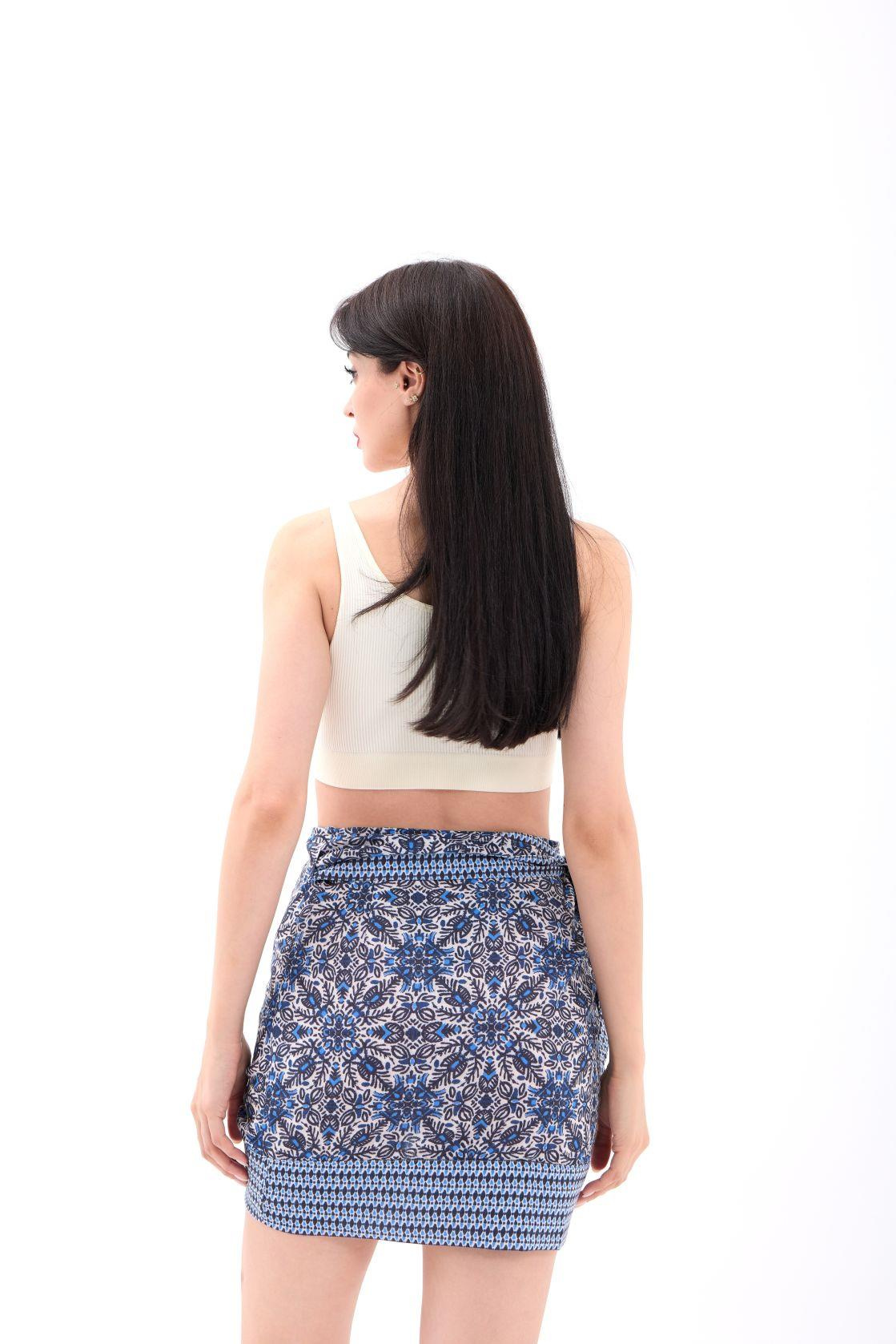 6262 SKIRT BLUE