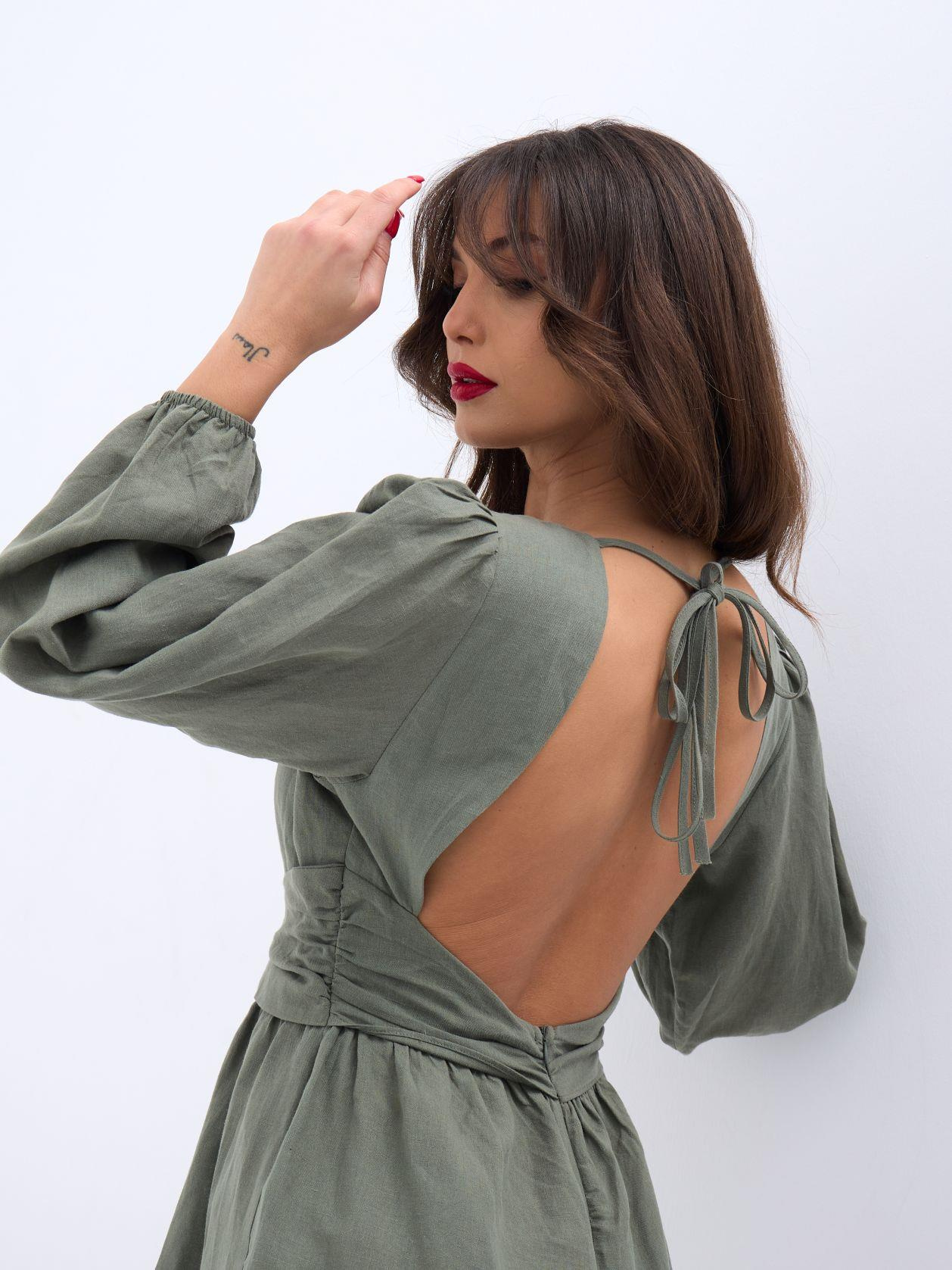 6528 OVERALLS DRESSKhaki