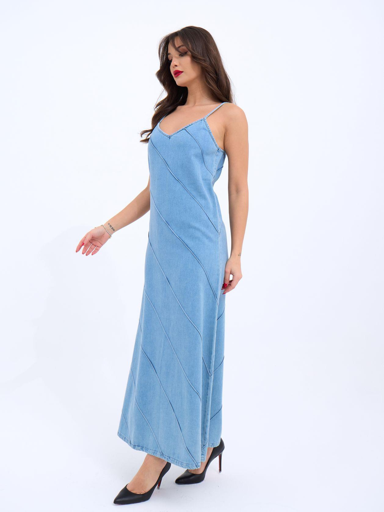 6770 KOT ELBİSE-MAVİ