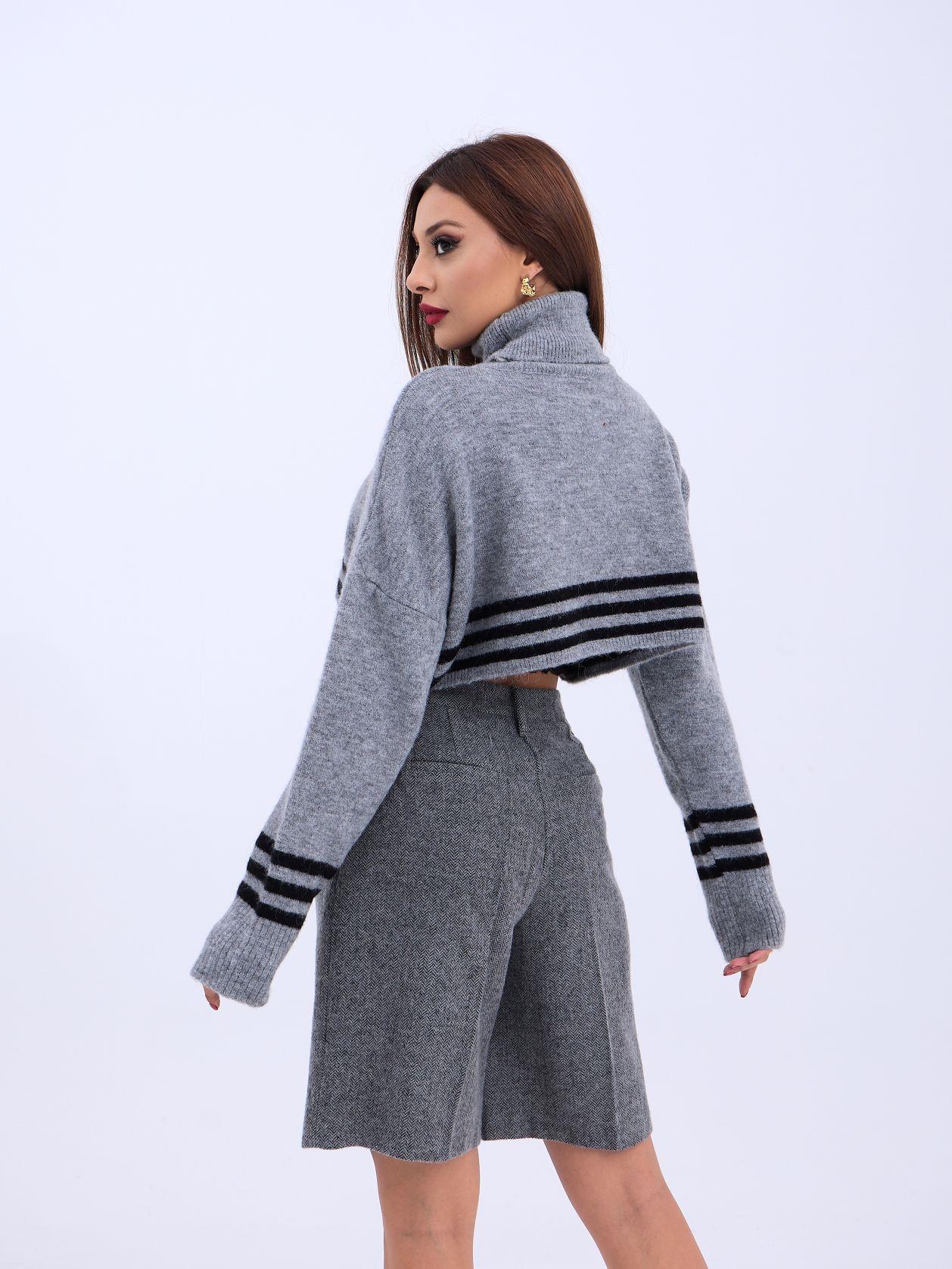 7245 ŞORT-GRİ