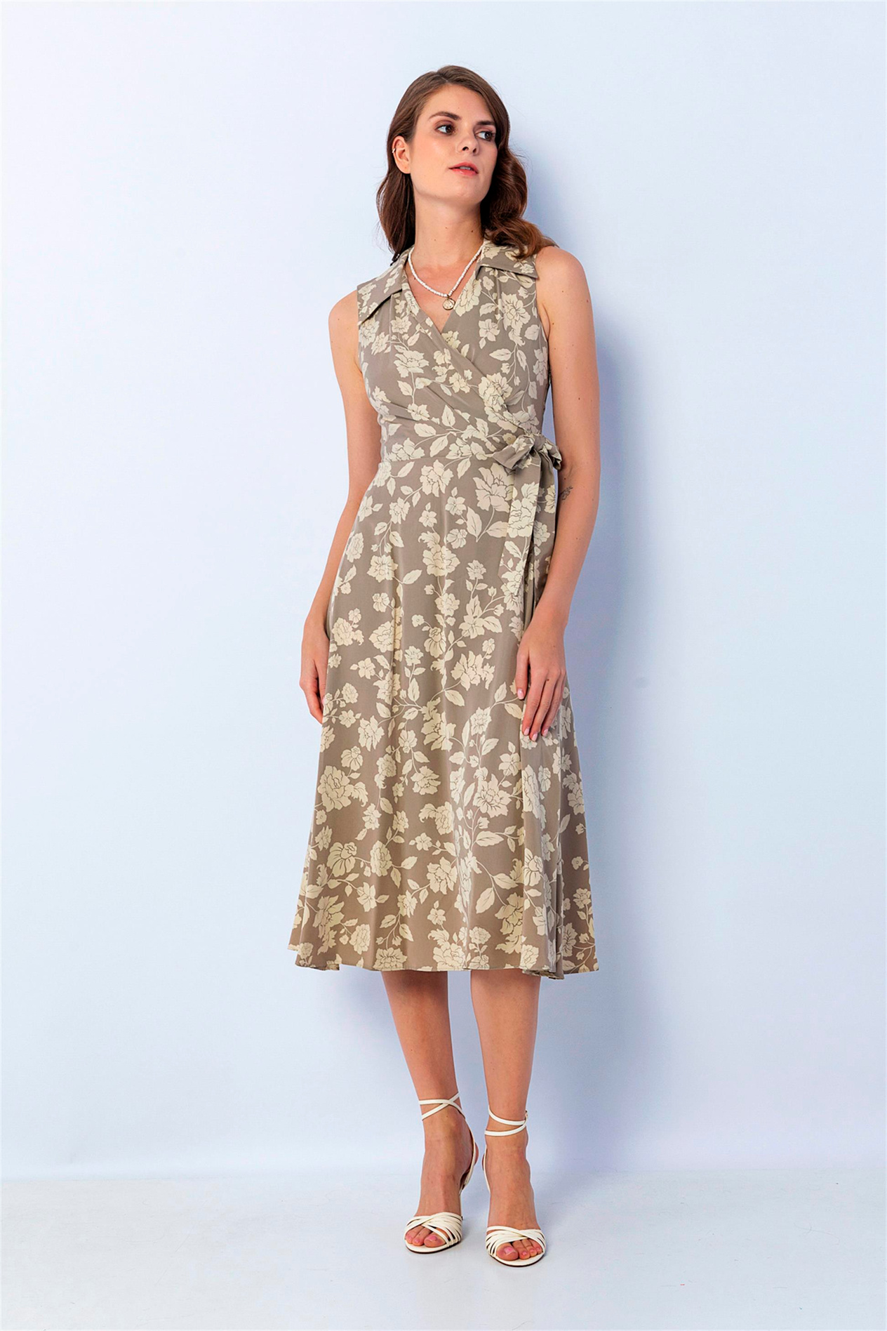 G&C DRESS BEIGE