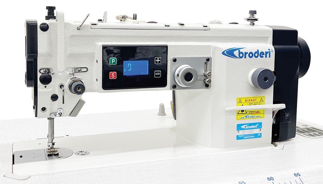 FDM Broderi BD-1530D Büyük Mekik Otomatik Yağlamalı Zigzag Makinesi