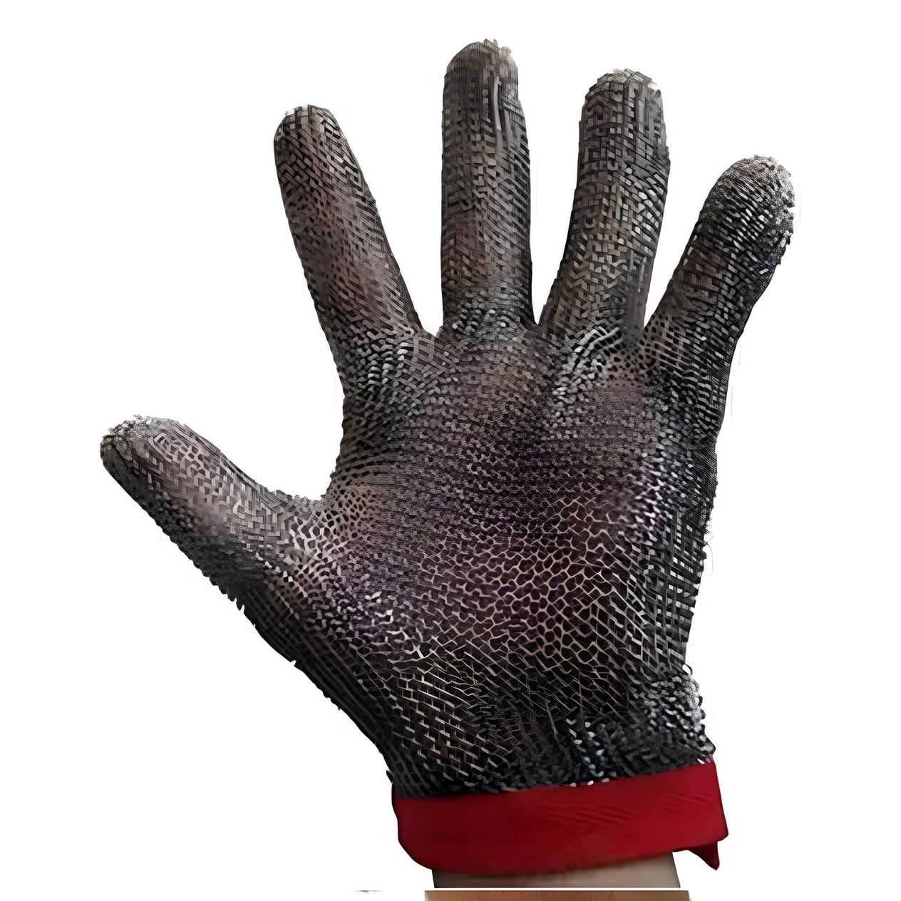FDM Çelik Örgü Eldiven XL (5 Parmak)(XL Beden)(%100 Paslanmaz)