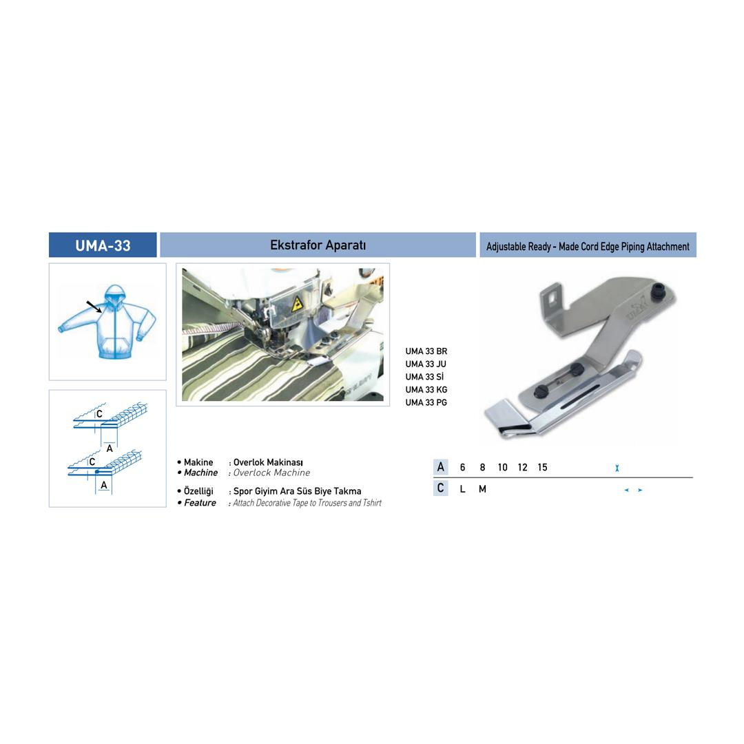 FDM Uma-33-B Ekstarafor Aparası Fitilli 12 mm