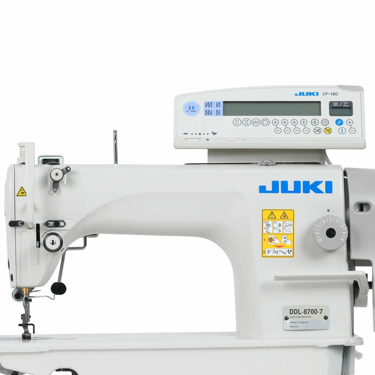 Juki Ddl-8700/Sc920 Otomatik Düz Makine, Fındık Motor, İplik Kesmeli, Ayak Kaldırmalı, Tabla ve Tekerlekli Ayak, 220v