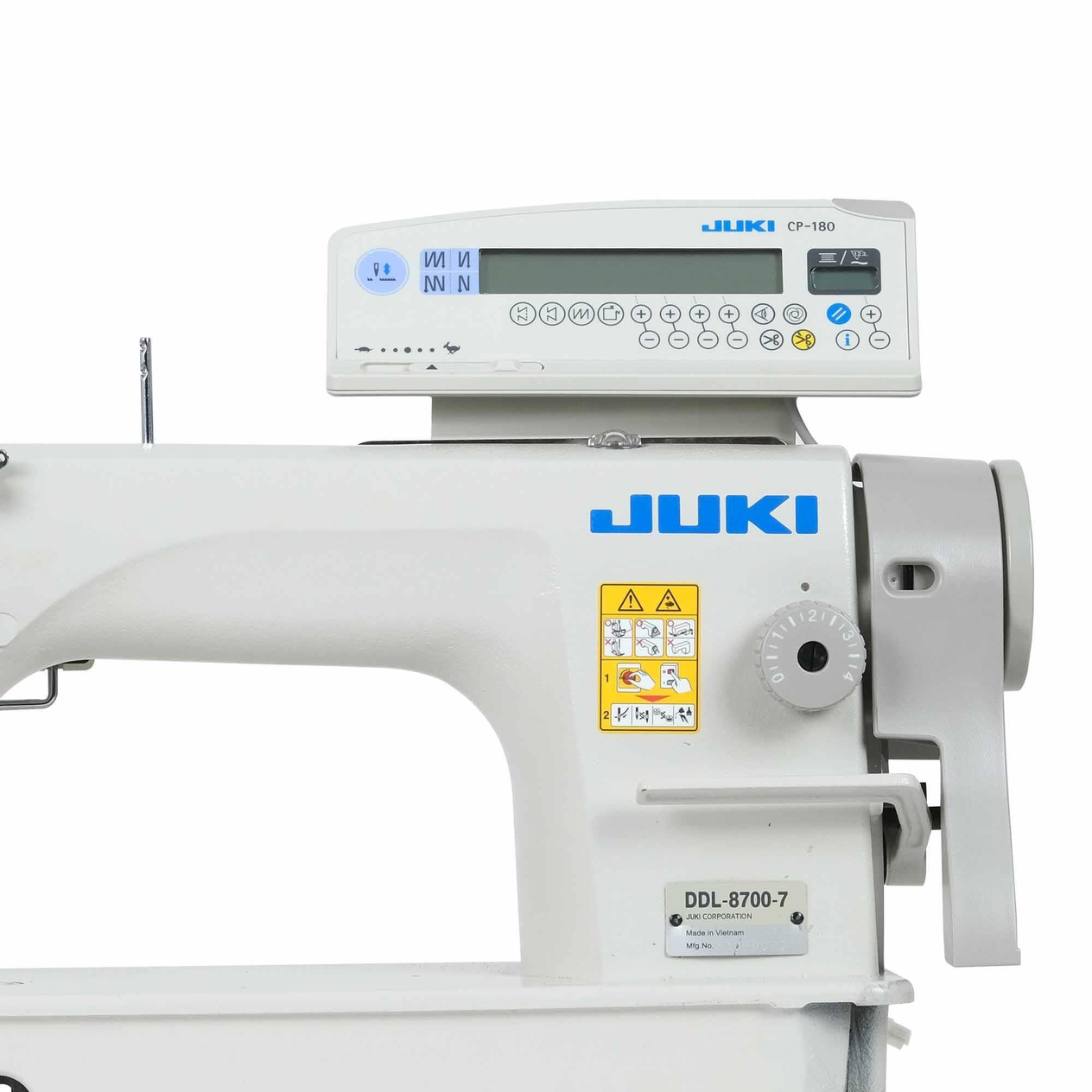 Juki Ddl-8700/Sc920 Otomatik Düz Makine, Fındık Motor, İplik Kesmeli, Ayak Kaldırmalı, Tabla ve Tekerlekli Ayak, 220v