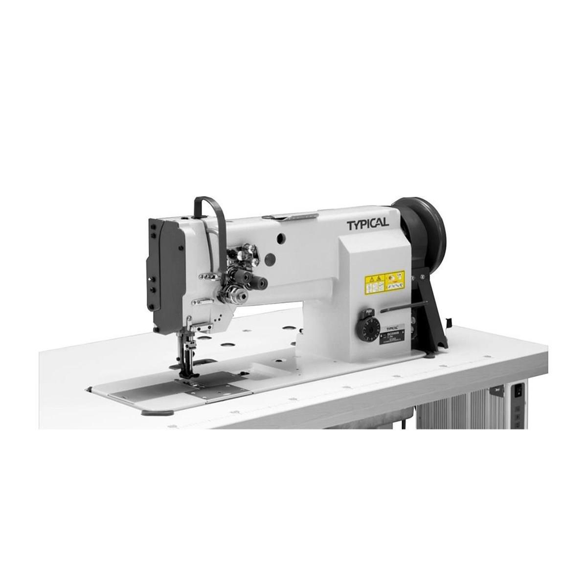 Typical GC-20608-1L18 Çift Papuç Tek İğne Ayak Kilit ( 45 cm ) Makinesi, Ayak Transportlu