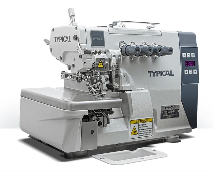 Typical GN-7100-4D İğne Poz. 4 İplik Overlok Makinesi (Mekanik)
