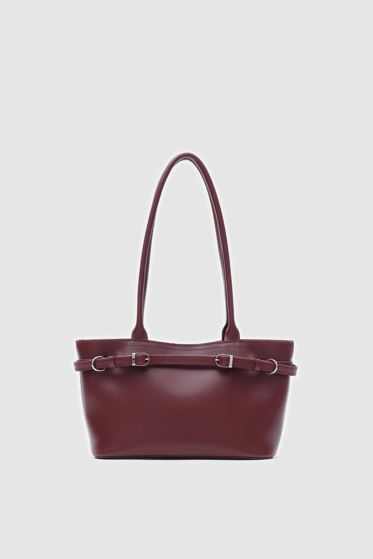 Glove Bordo Omuz Çantası