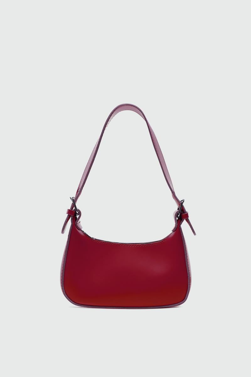 Muse Oval Baget Çanta Pembe