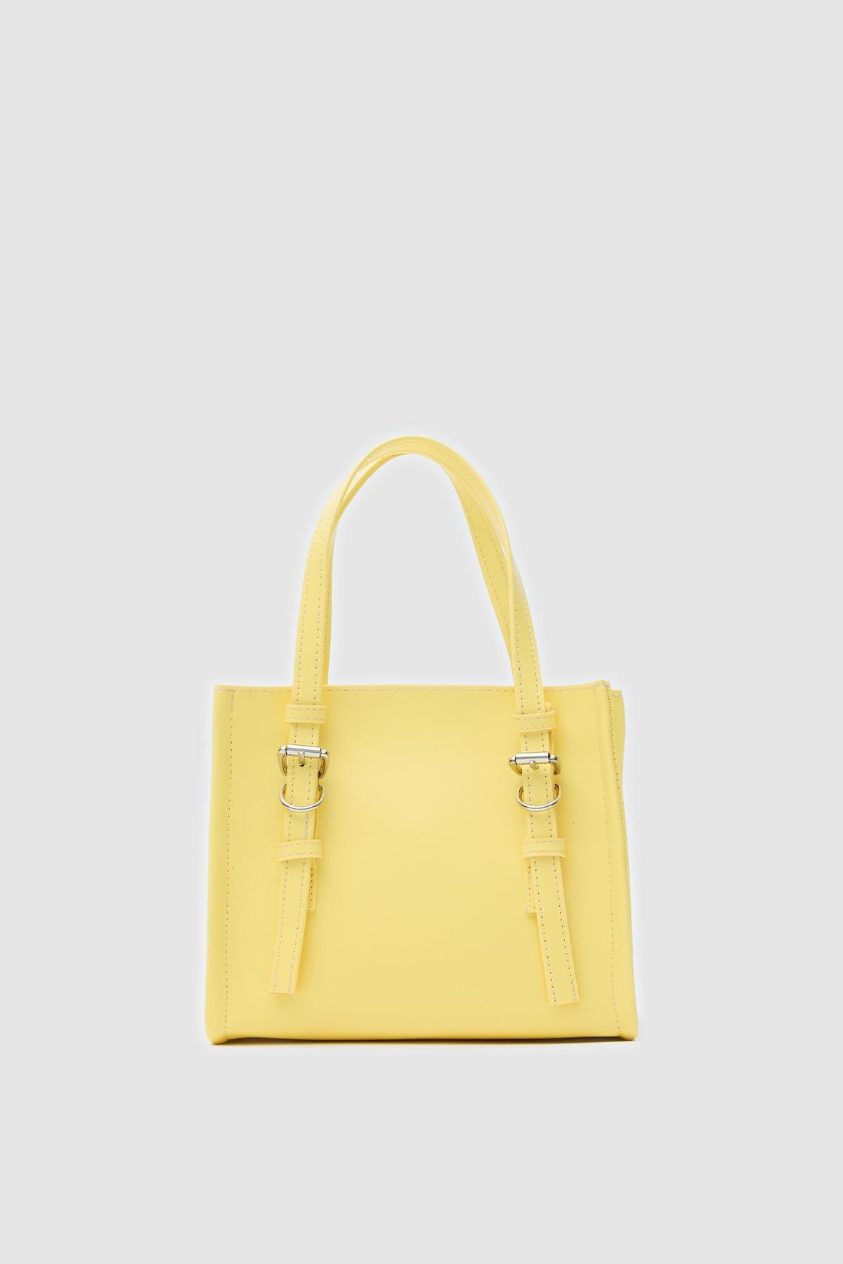 The Berlin Bag Sarı Çapraz Çanta 