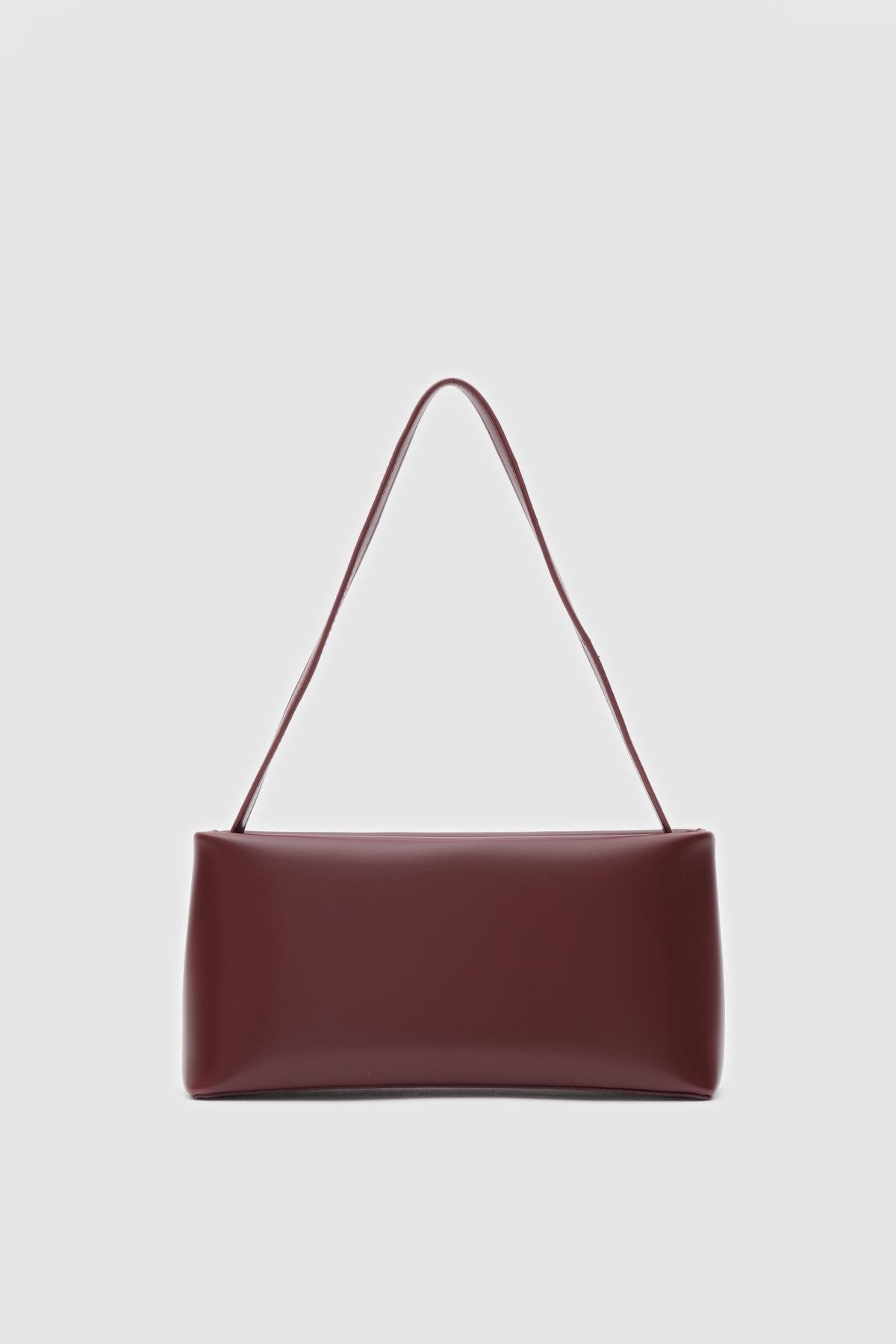 Capella Basic Bordo Baget Çanta 