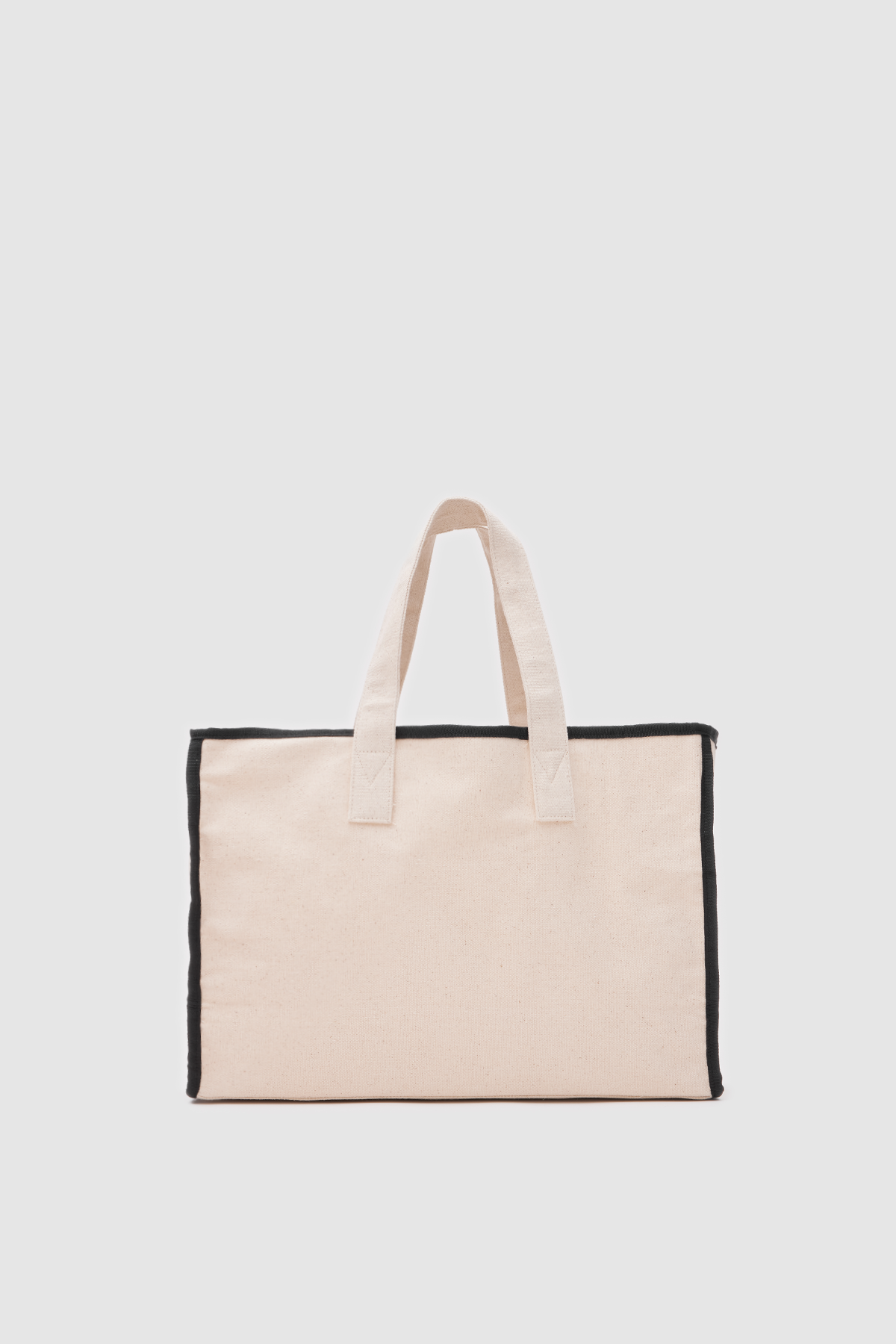 Arc X Large Kanvas Siyah Saplı Tote Bag 