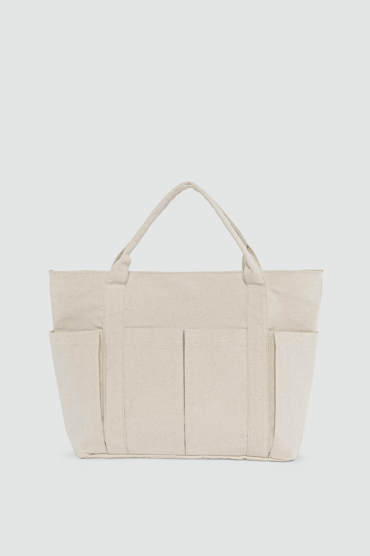 Ophidia Large Kanvas Shopper Bag Krem