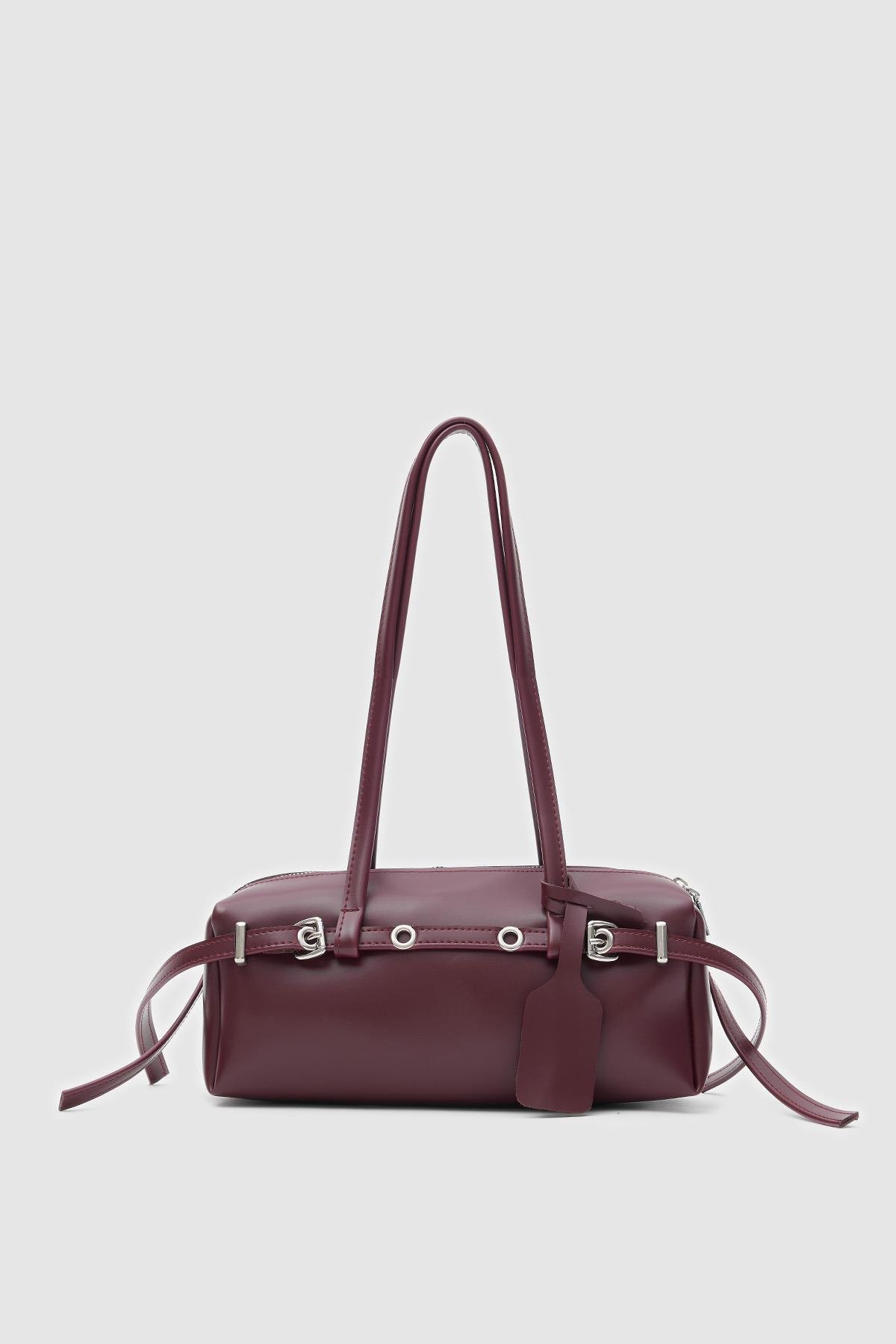 Boop Bordo Baget Çanta 