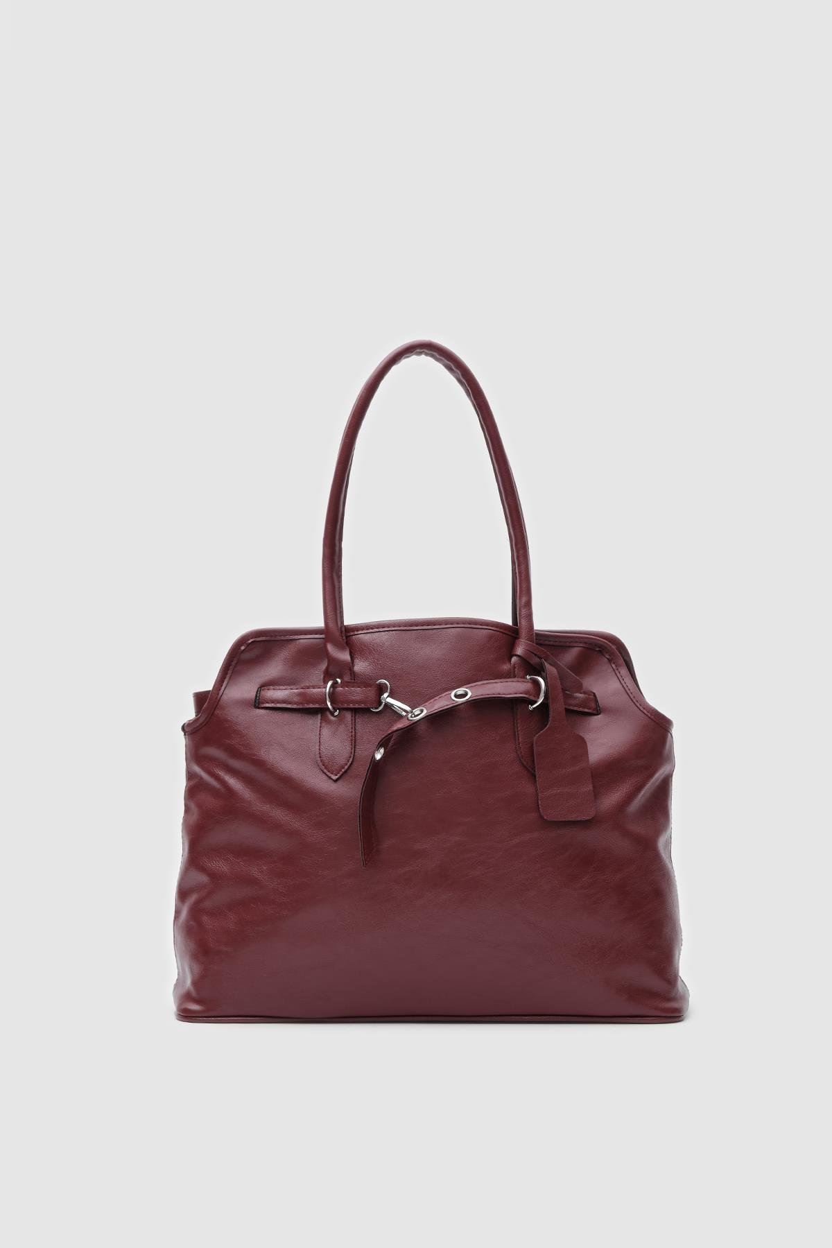 Etro Bordo Omuz Çantası