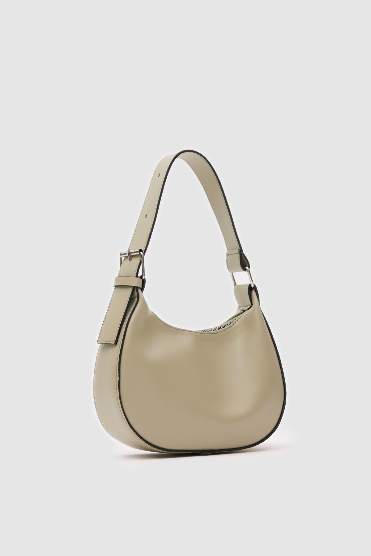 Giu Oval Baget Çanta Mint