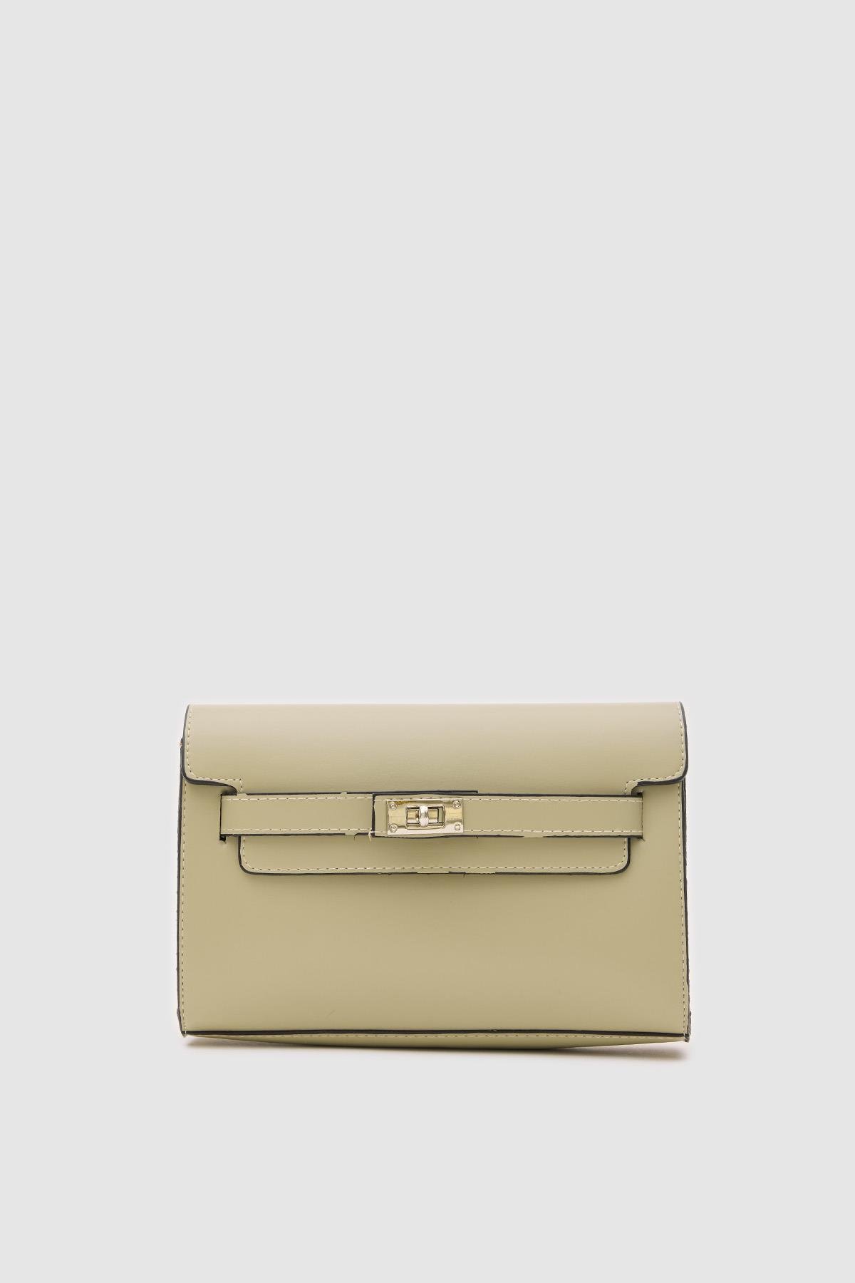 Kelly Kilitli Clutch Bag Mint