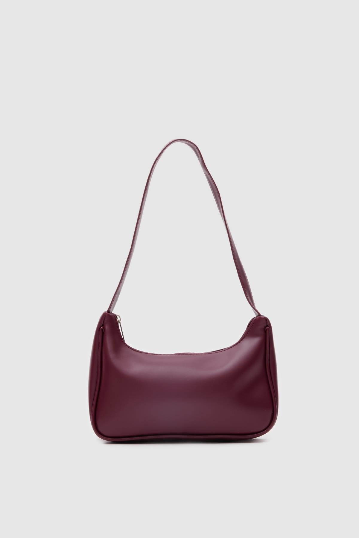Kende Basic Baget Çanta Bordo