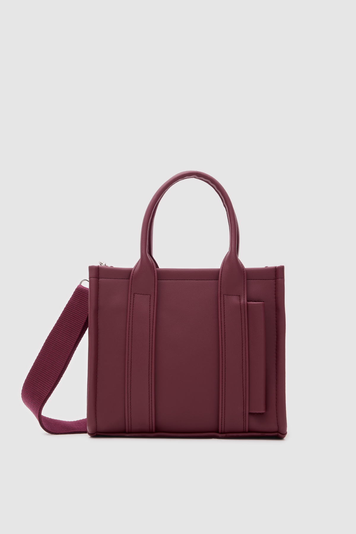 Suni Deri Kadın Tote Bag Miles Bordo