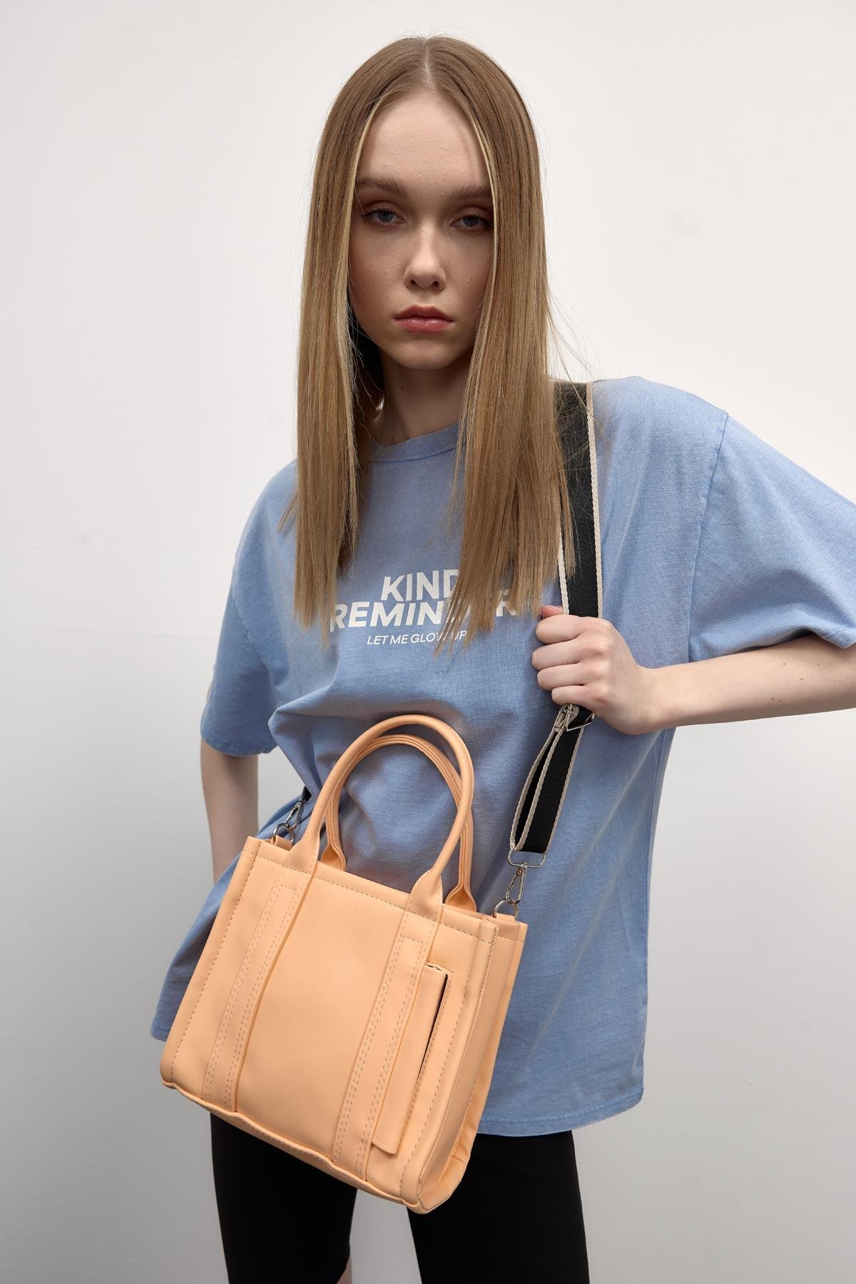 Suni Deri Kadın Tote Bag Miles Somon