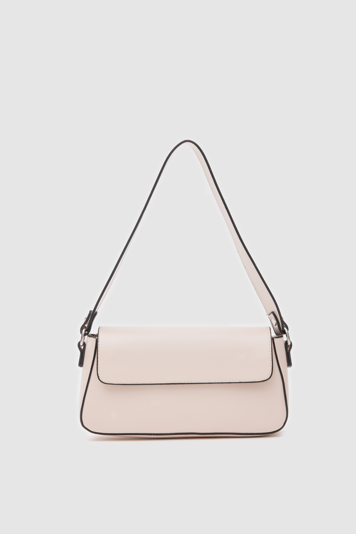 Veneti Basic Baget Çanta Krem