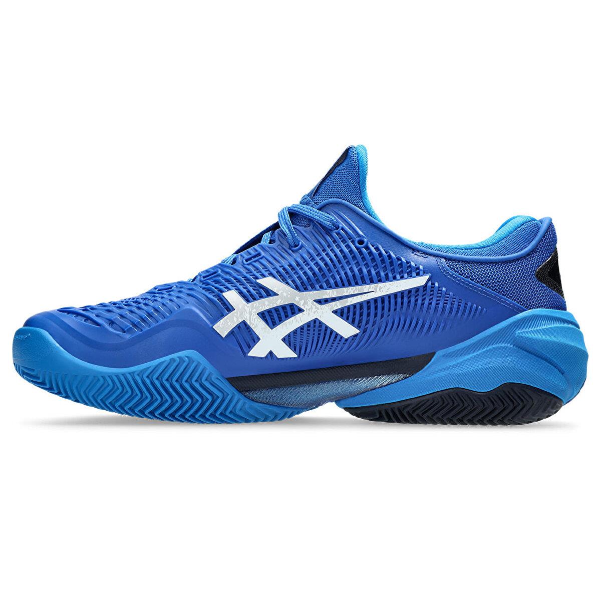 Asics Court Ff 3 Novak Clay Erkek Mavi Tenis Ayakkabısı