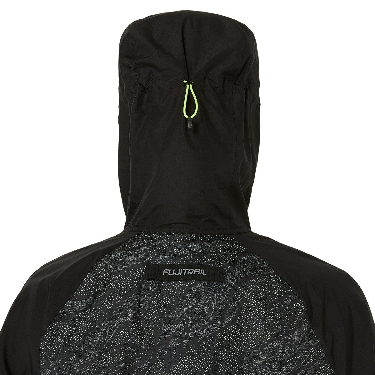 Asics Fujitrail Packable Windbreaker Kadın Black Ceket