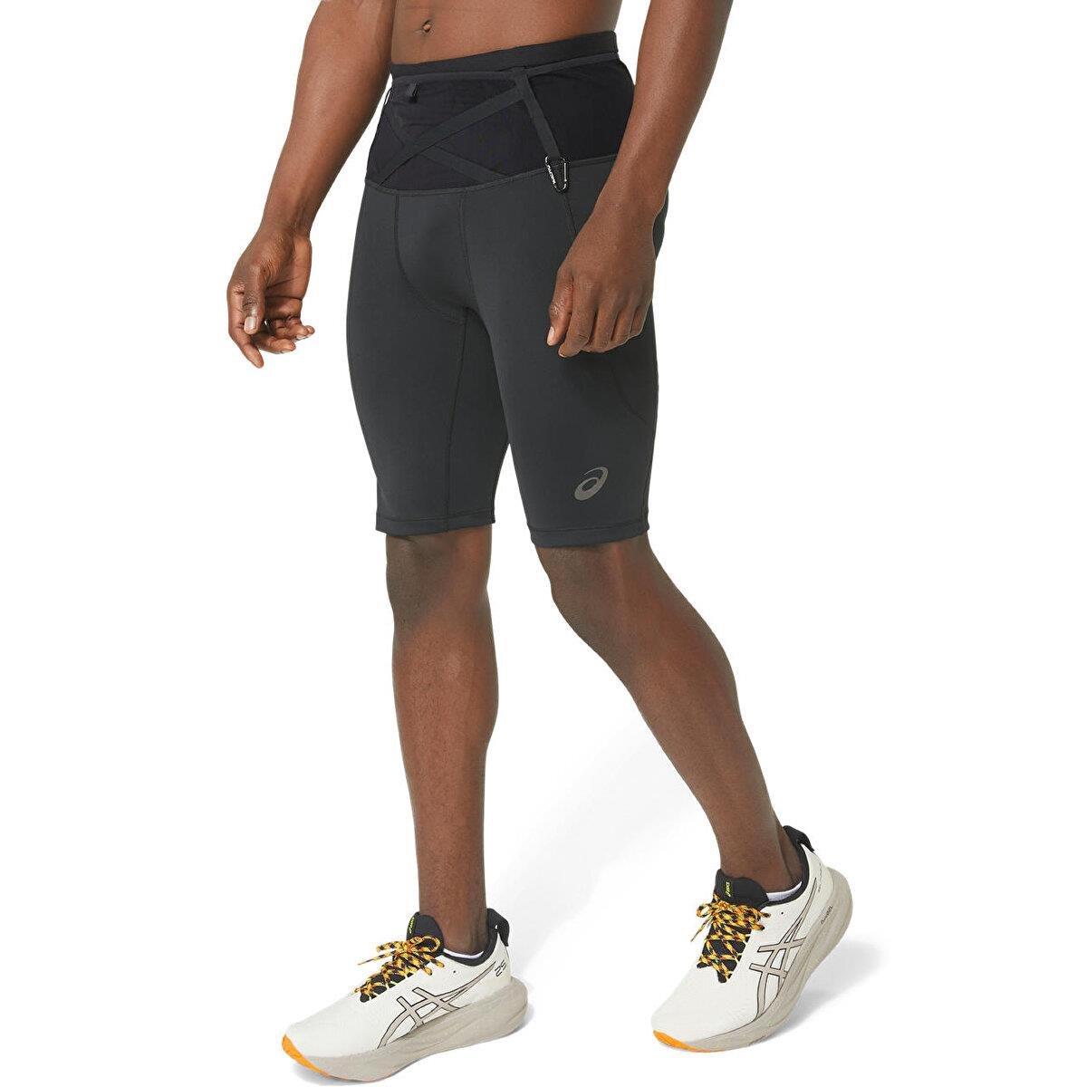 Asics Fujitrail Sprinter Erkek Siyah Tayt