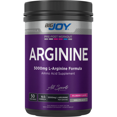 Bigjoy Sports Arginine Powder Orman Meyveli 500g