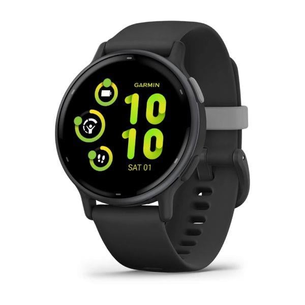 Garmin Vivoactive 5 Akıllı Saat - Slate/Siyah Kayışlı